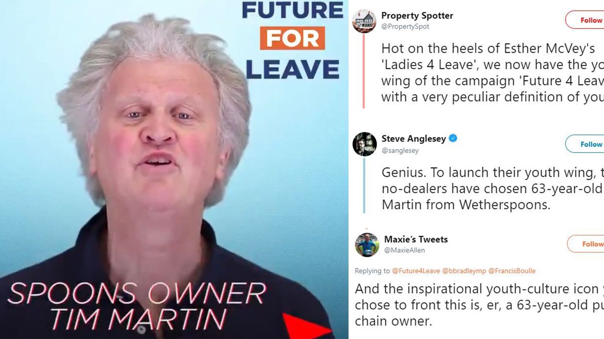 Brexit: Leave Means Leave features 63-year-old Wetherspoon's owner in campaign aimed at young people