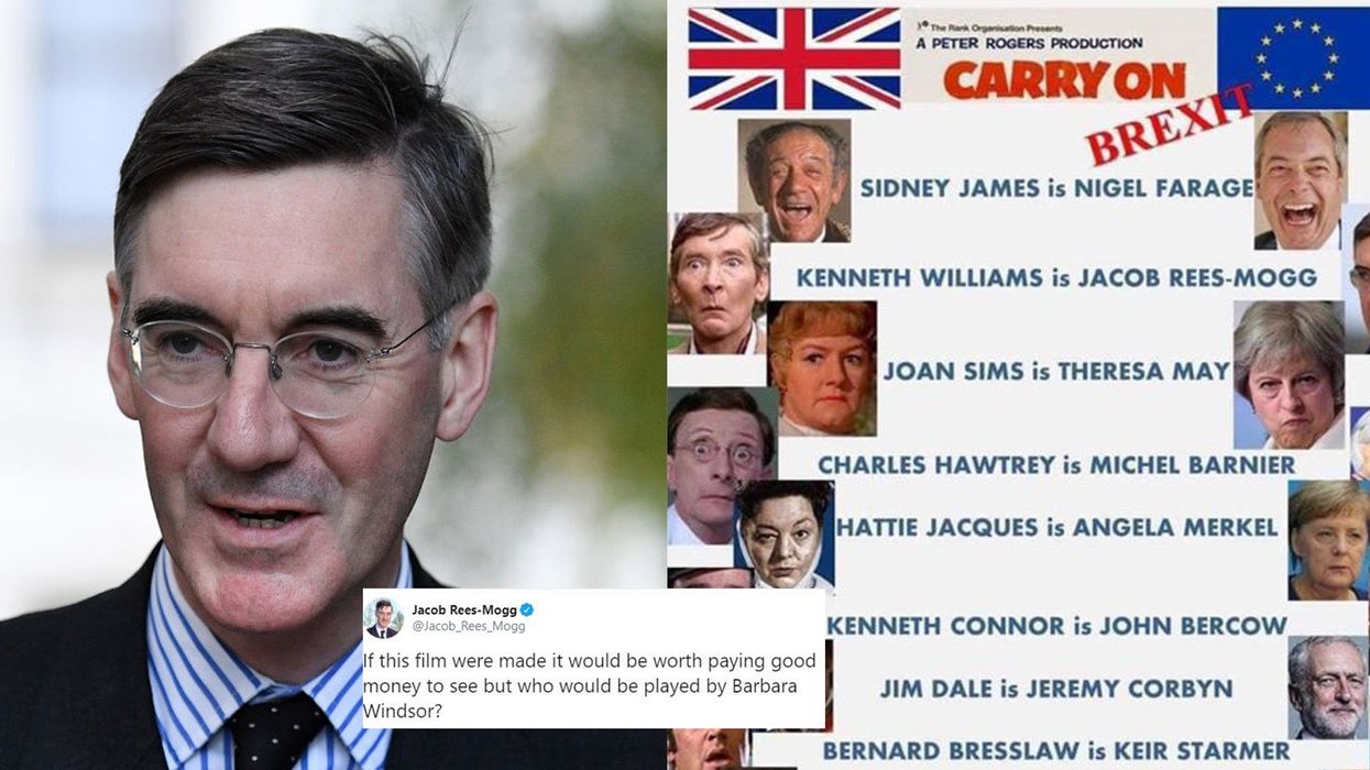 Jacob Rees-Mogg is talking about a Carry On Brexit film and MP Jess Phillips had the best reply