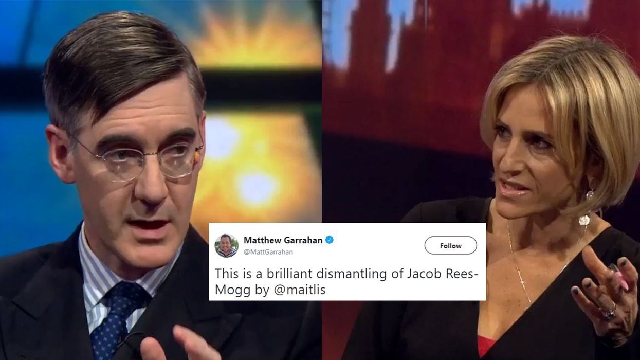 Brexit: Emily Maitlis eviscerates Jacob Rees-Mogg on Newsnight for 'evoking slavery'