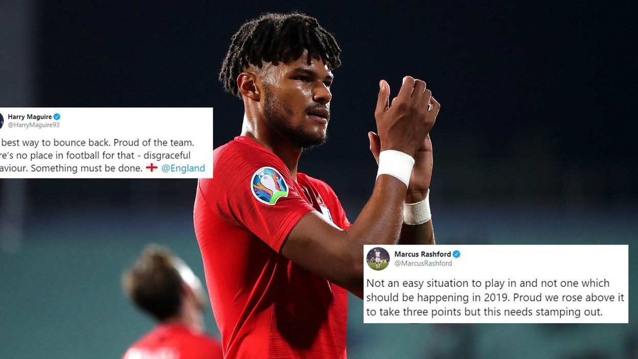 England’s footballers and fans had the perfect response when confronted with racism in Bulgaria