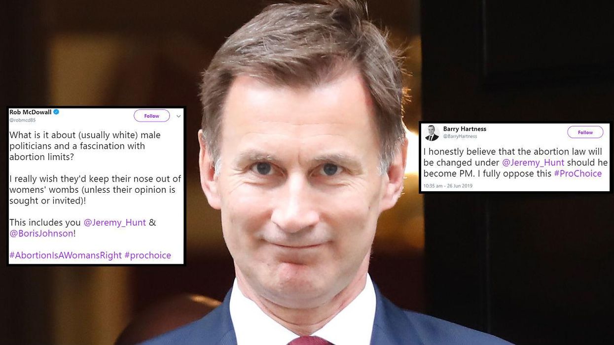 Jeremy Hunt is now refusing to rule out voting to toughen abortion law