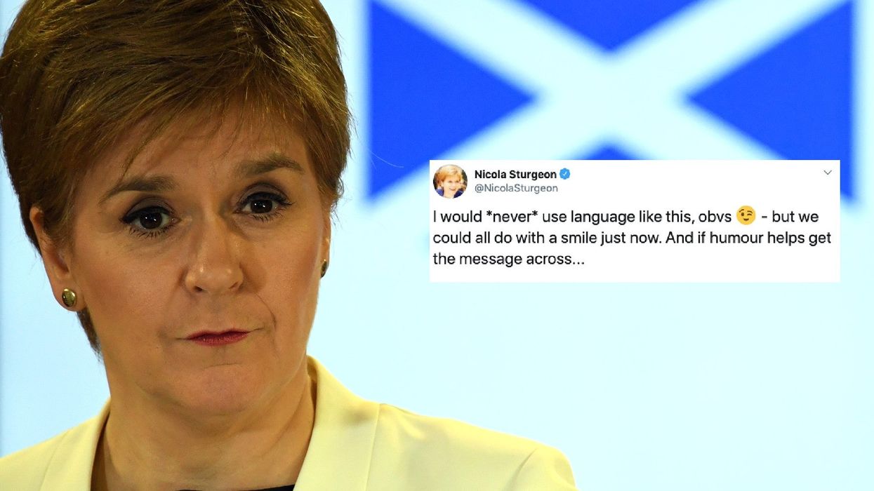 This sweary voice over of 'Nicola Sturgeon' talking about social distancing is what everyone needs to hear