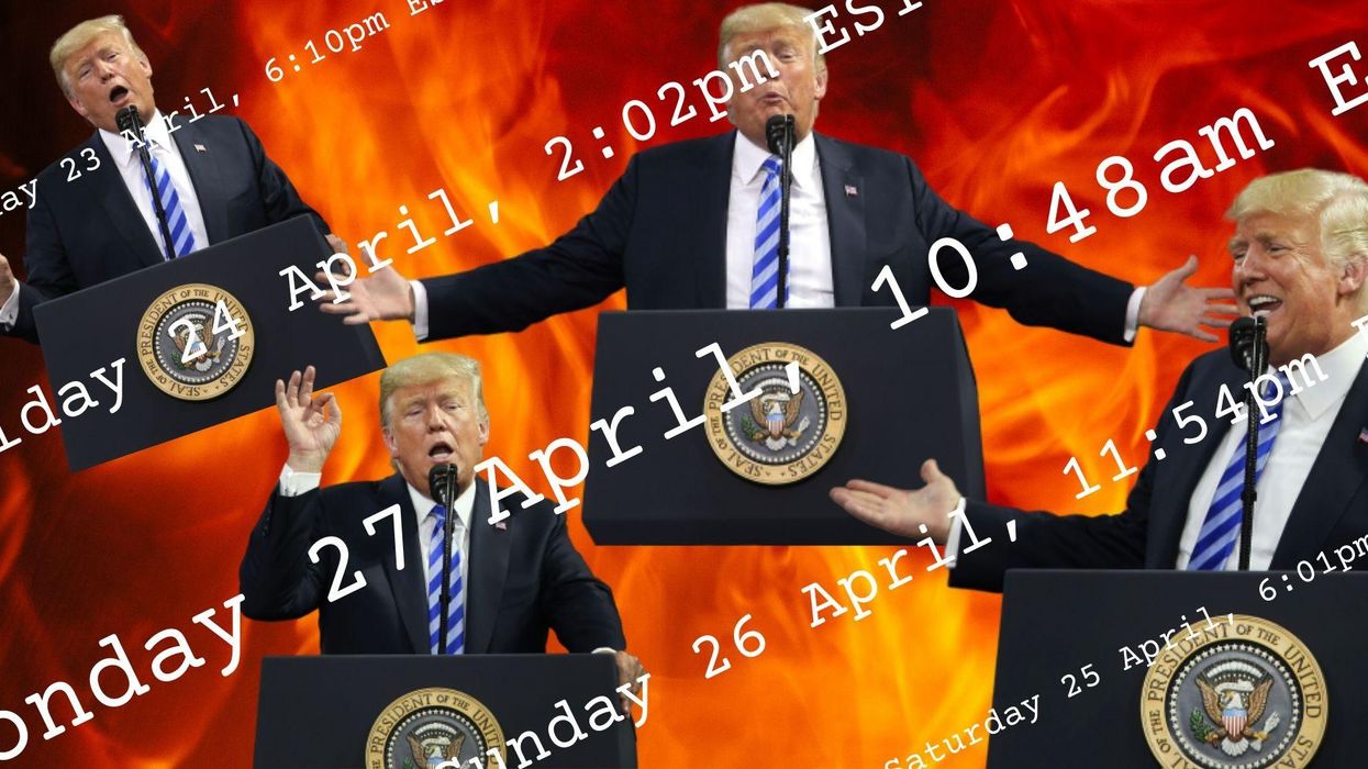 A minute-by-minute timeline of Trump's astonishing meltdown this weekend