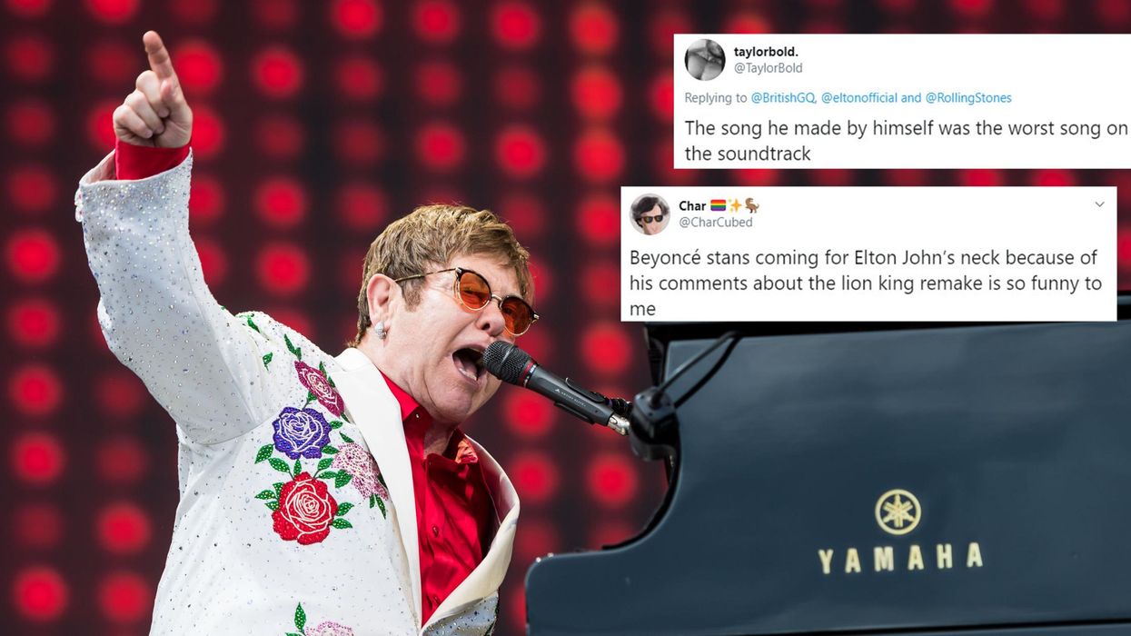 Elton John said the remake of The Lion King ‘messed the music up’ and Beyonce fans are angry