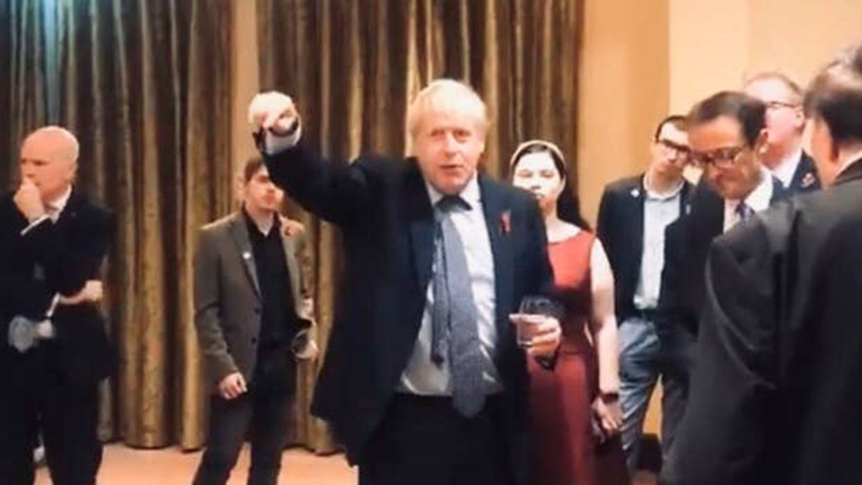 Boris Johnson accused of being ‘drunk uncle at a wedding’ during rambling Brexit speech