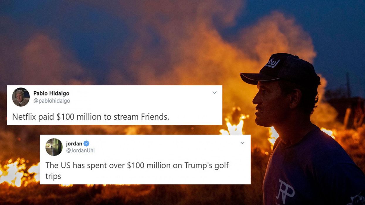 People are naming things that cost more than the G7's $20m aid package for the Amazon