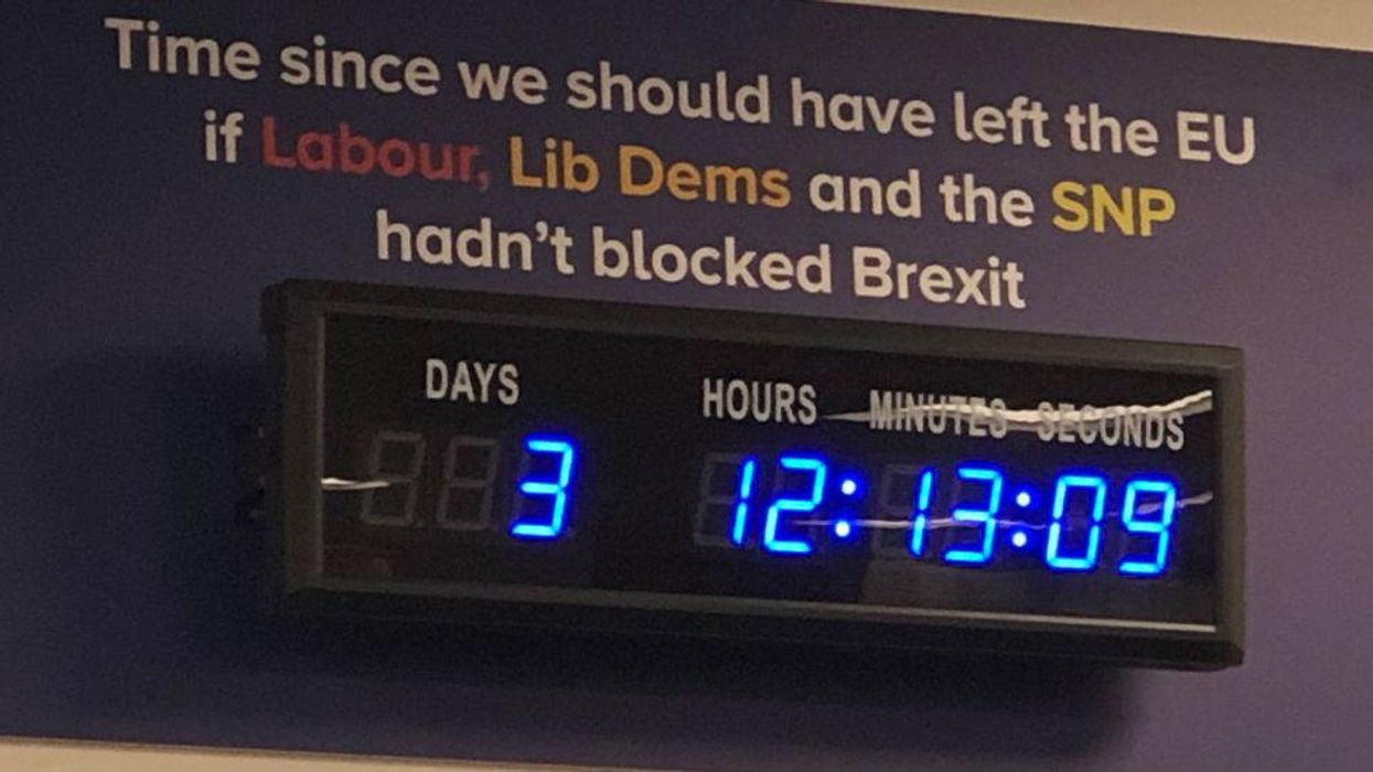 The Tories have a new Brexit countdown clock and there are so many jokes