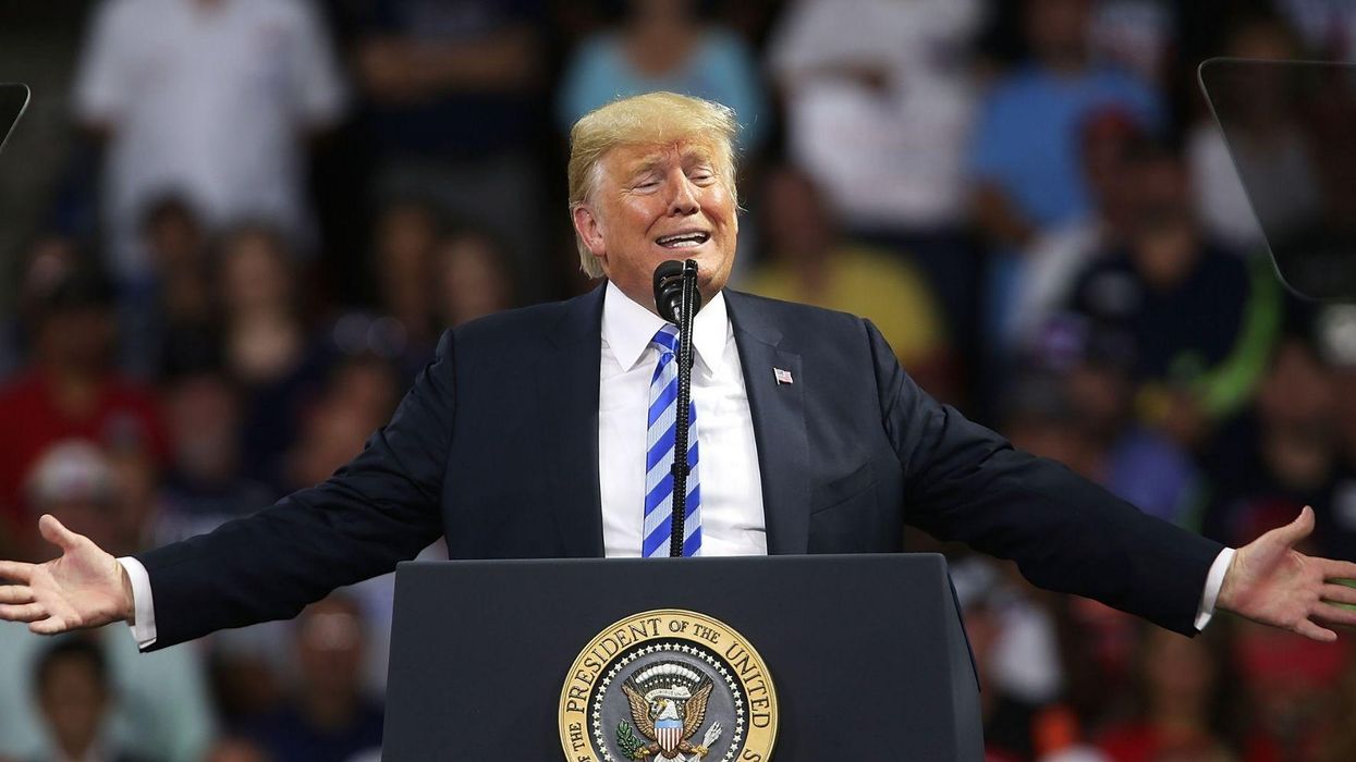 A complete timeline of Trump's bizarre 14-tweet rant about the 'rigged election' last night