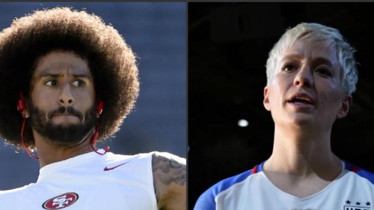 Megan Rapinoe says she received huge backlash after taking the knee in solidarity with Colin Kaepernick