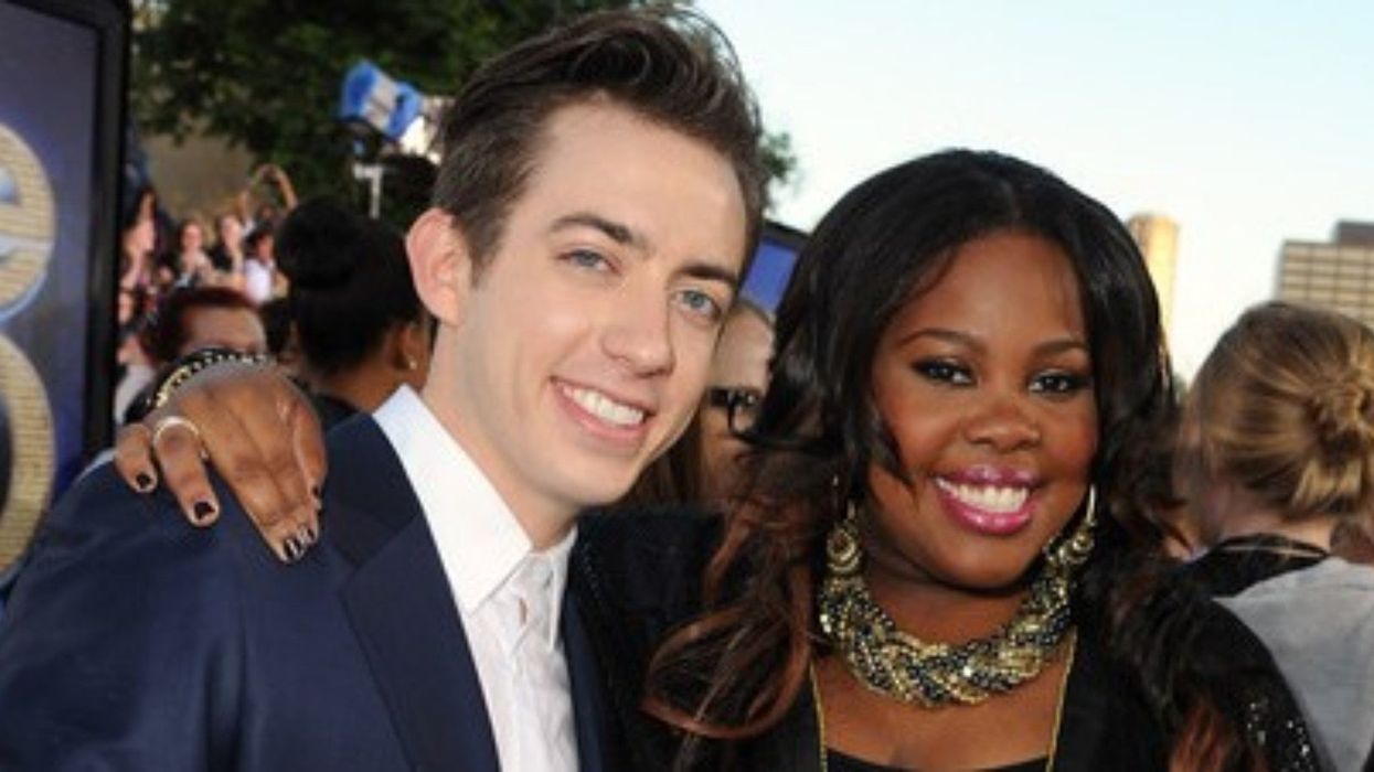 Glee stars Amber Riley and Kevin McHale beg fans to stop 'judging' them for not posting about Naya Rivera on social media