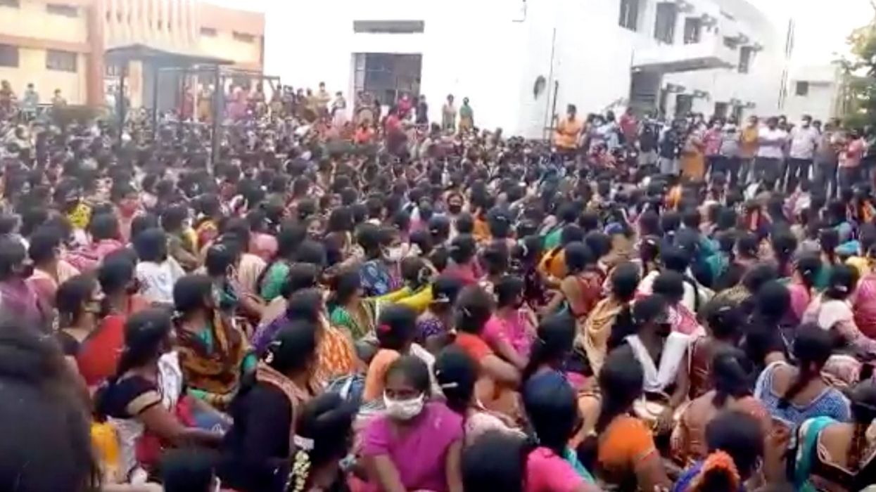 Protesters call for boycott of H&M as 1,200 factory workers in India were laid off with no warning