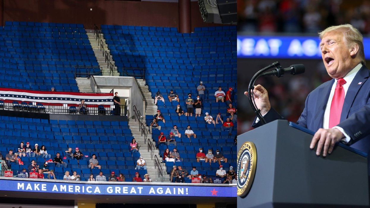 Trump's rally was pranked by teenagers who reserved tickets with no intention of attending