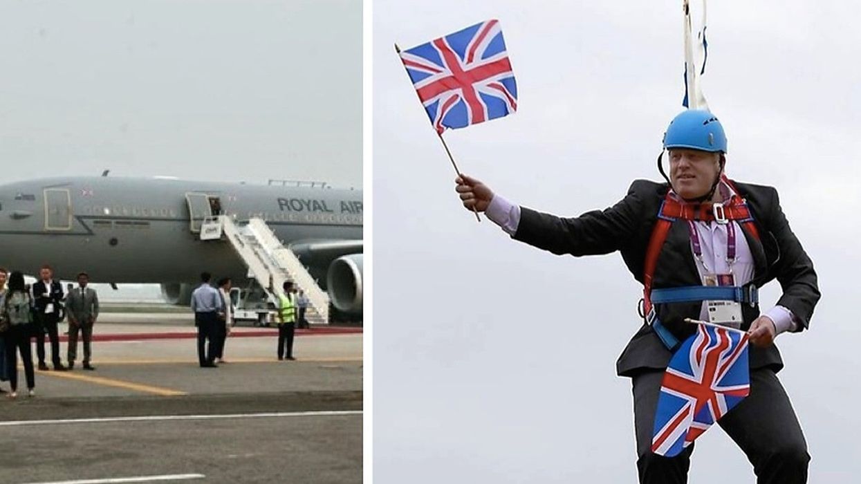 Boris Johnson's jet is getting a £100,000 'Union Jack' makeover to celebrate Brexit and people are furious