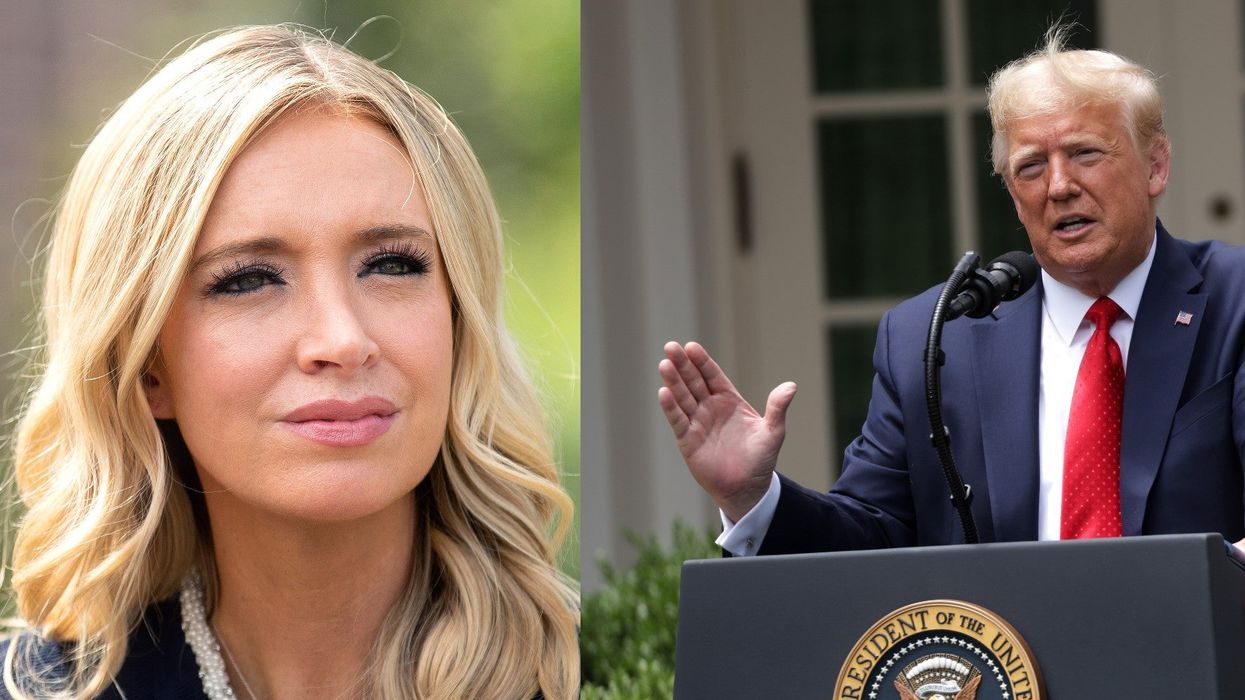 Kayleigh McEnany just claimed, without irony, that Trump wants there to be 'no racism' in America