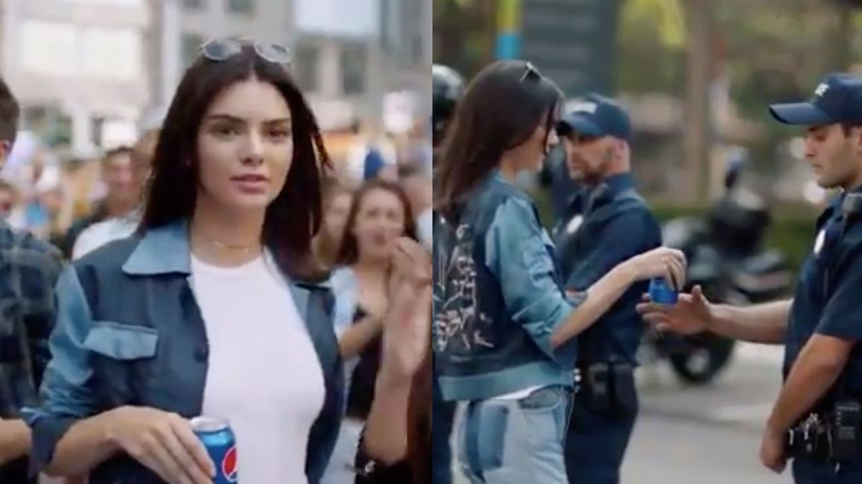 Kendall Jenner's controversial Pepsi advert resurfaces in reaction to US protests