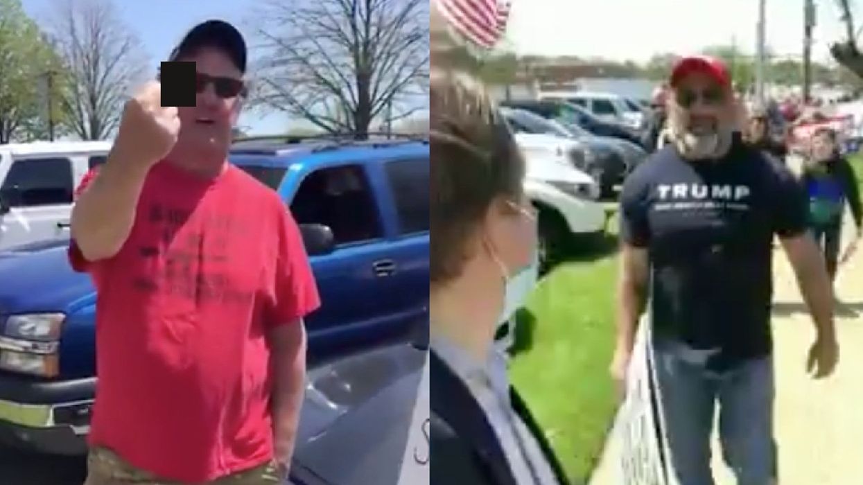 Reporter reveals the shocking abuse he received from Trump supporters at an anti-lockdown protest