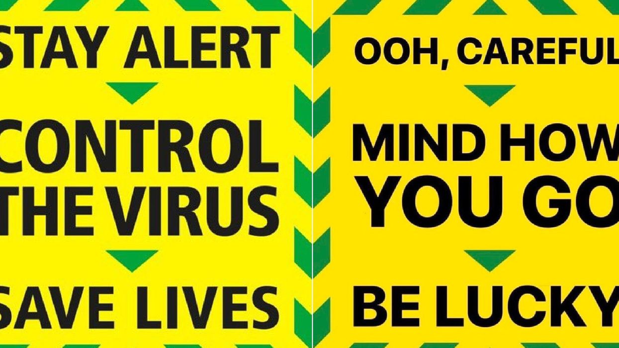 32 of the best memes and parodies of the UK government's new 'stay alert' coronavirus slogan