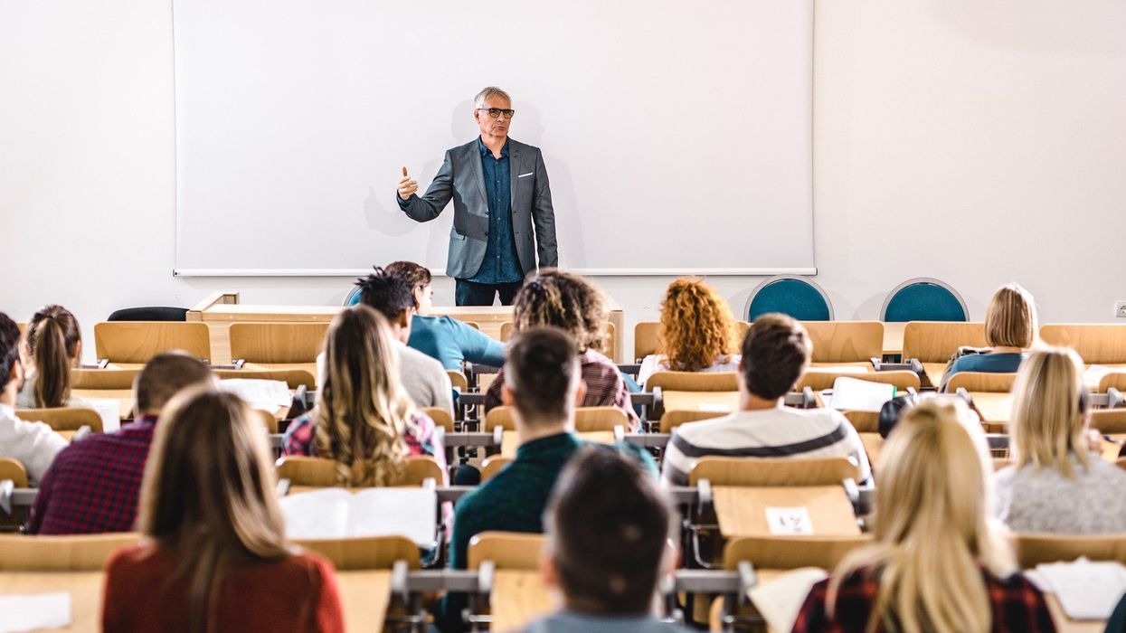 Professor fired after being caught accidentally showing 'college girl' porn tab in class