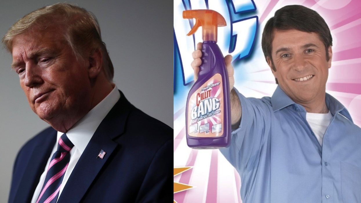 Trump's bleach claim is so absurd that even Cillit Bang's Barry Scott has had to debunk it
