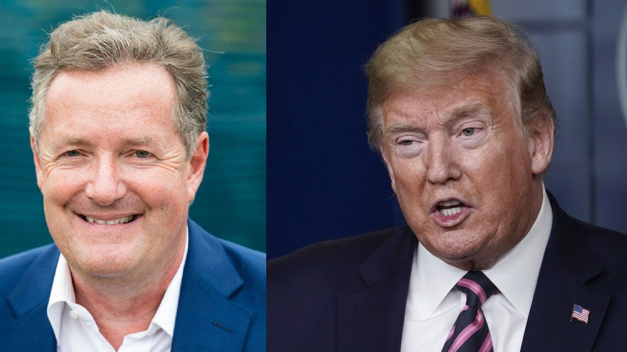 Trump has unfollowed Piers Morgan after calling his bleach treatment claims 'bats**t crazy'
