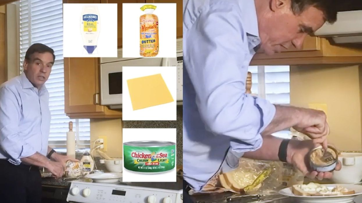 This senator's tuna melt 'recipe' video is the most horrifying thing you'll see today
