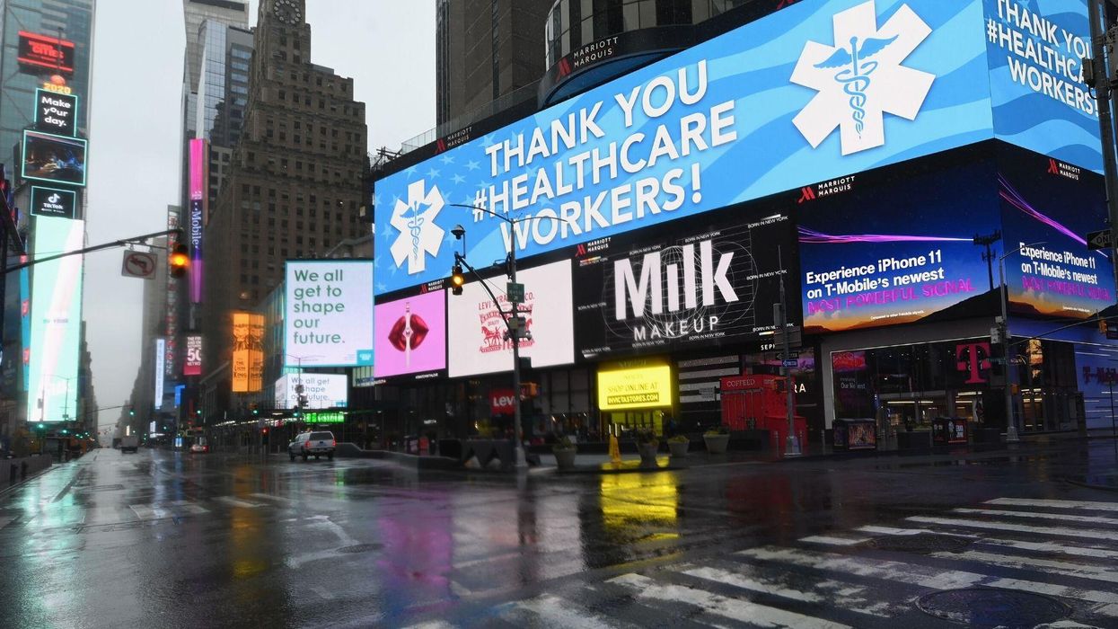 Stunning photos capture an eerily empty New York City on coronavirus lockdown