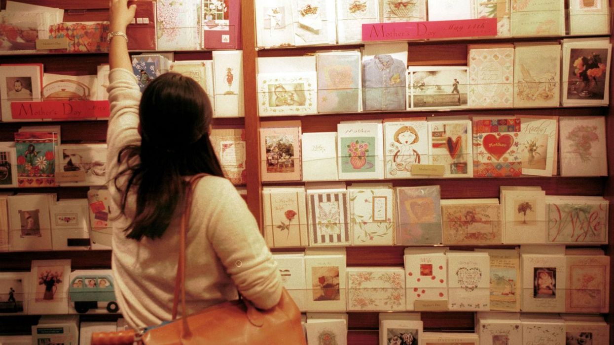 This has to be the worst Mother's Day card in the history of Mother's Day