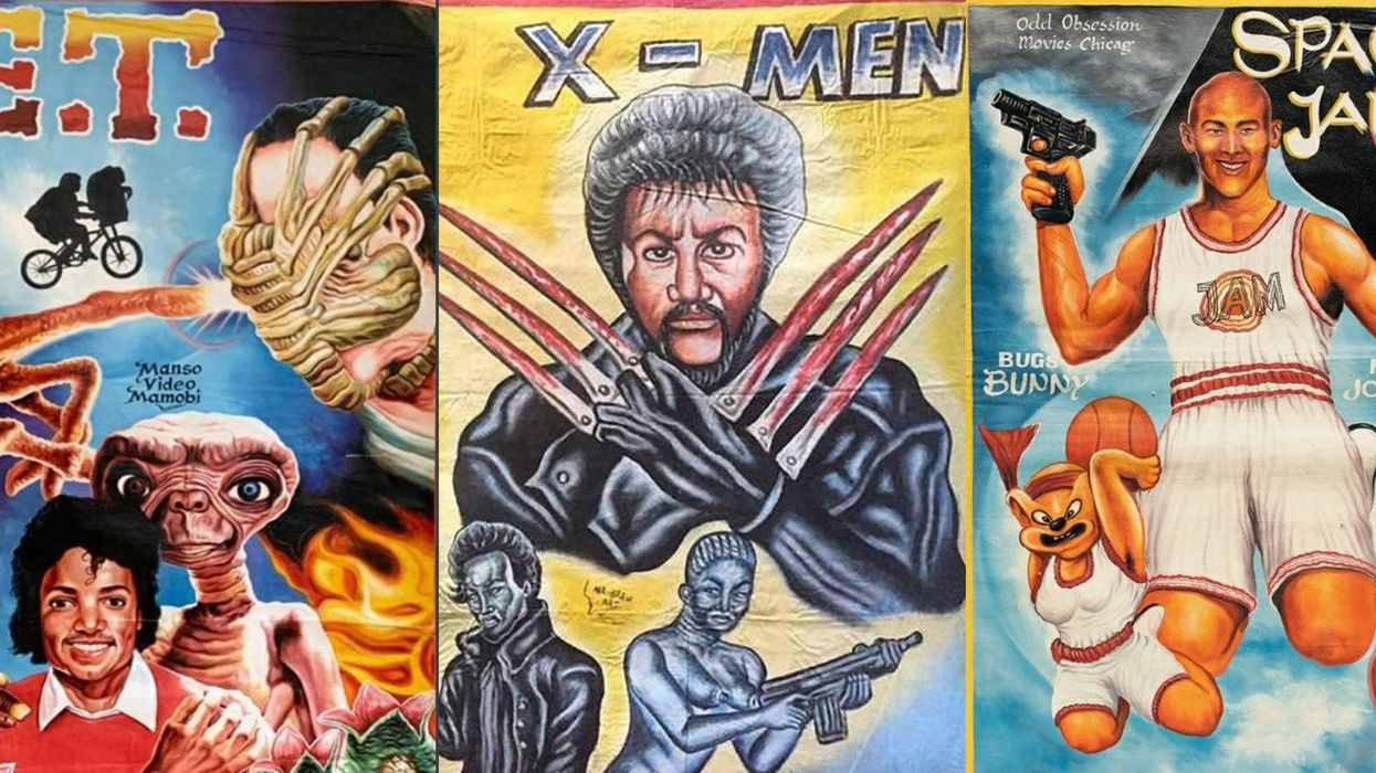 These bizarre African posters for Hollywood movies are better than the originals