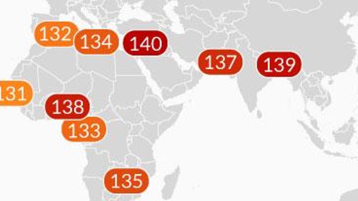 The most and least livable cities in the world, mapped