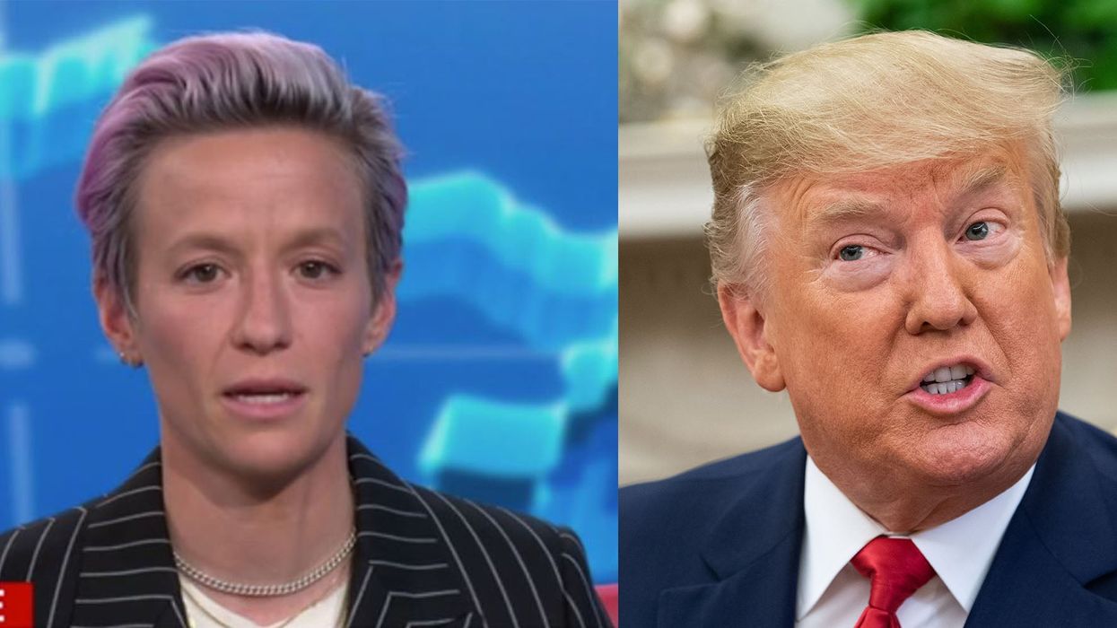 Megan Rapinoe tells Trump that his America is 'not great for enough people right now'