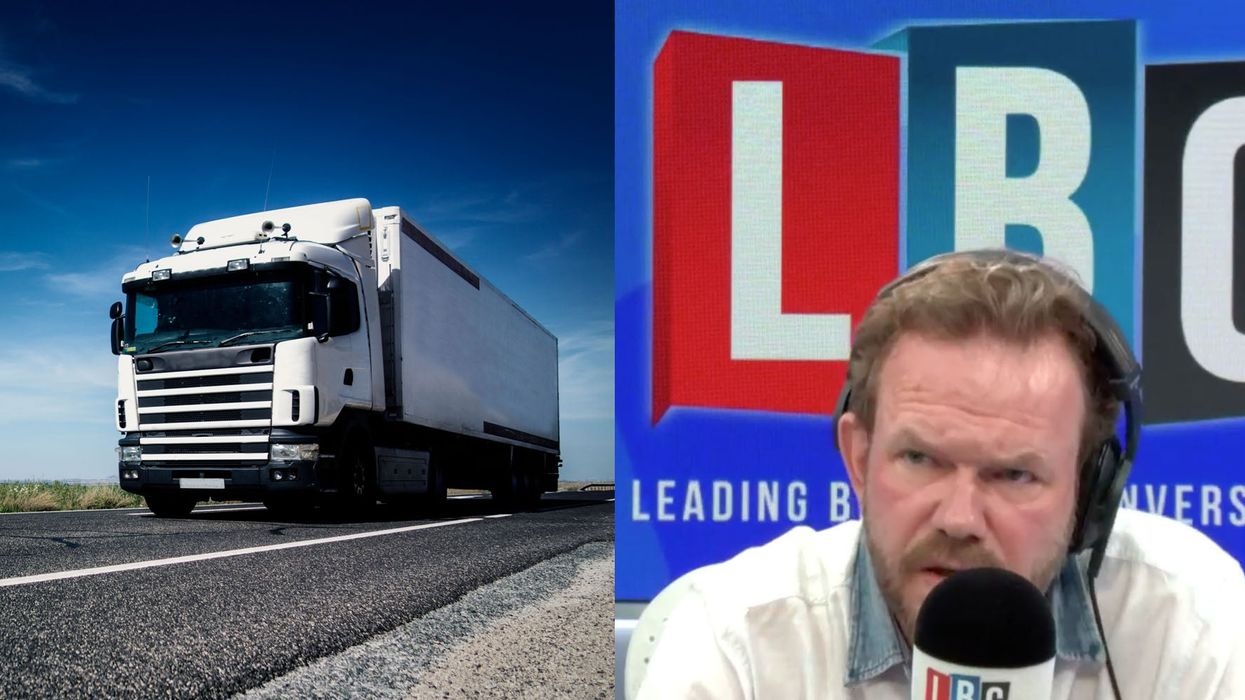 Lorry driver who wants a no-deal Brexit gets stumped by one question on LBC