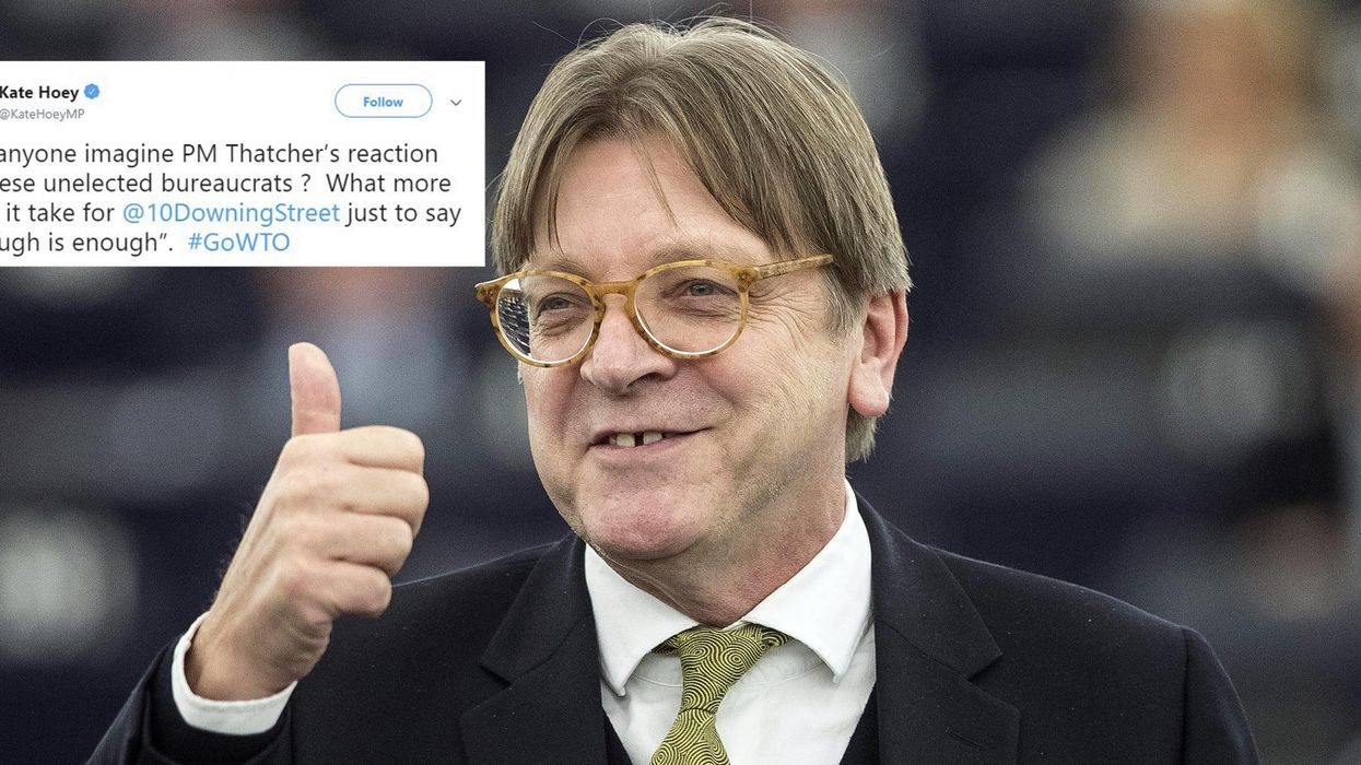 Brexit: Guy Verhofstadt responds to Kate Hoey with a simple fact after being called an 'unelected bureaucrat'