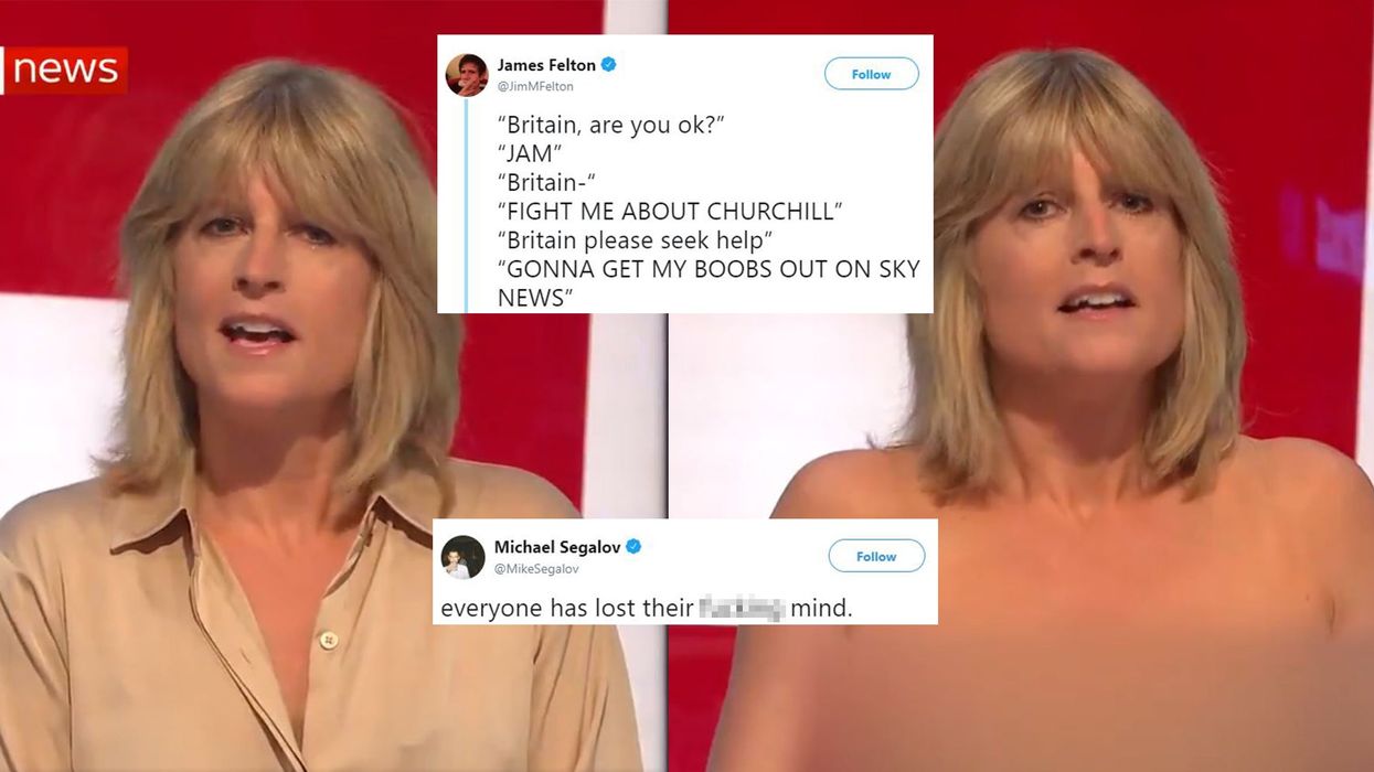 Brexit: Rachel Johnson got naked on Sky News to have her 'voice heard' and everyone lost it