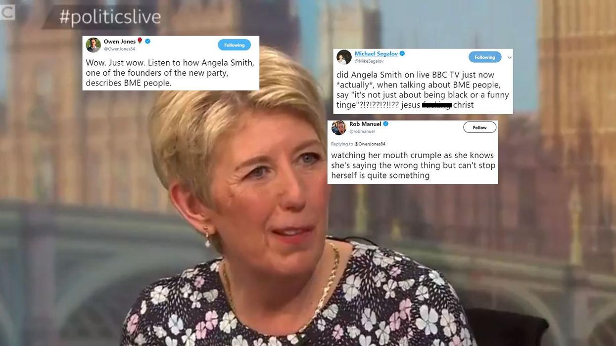 Former Labour MP apologises after appearing to call BME people 'a funny tinge'