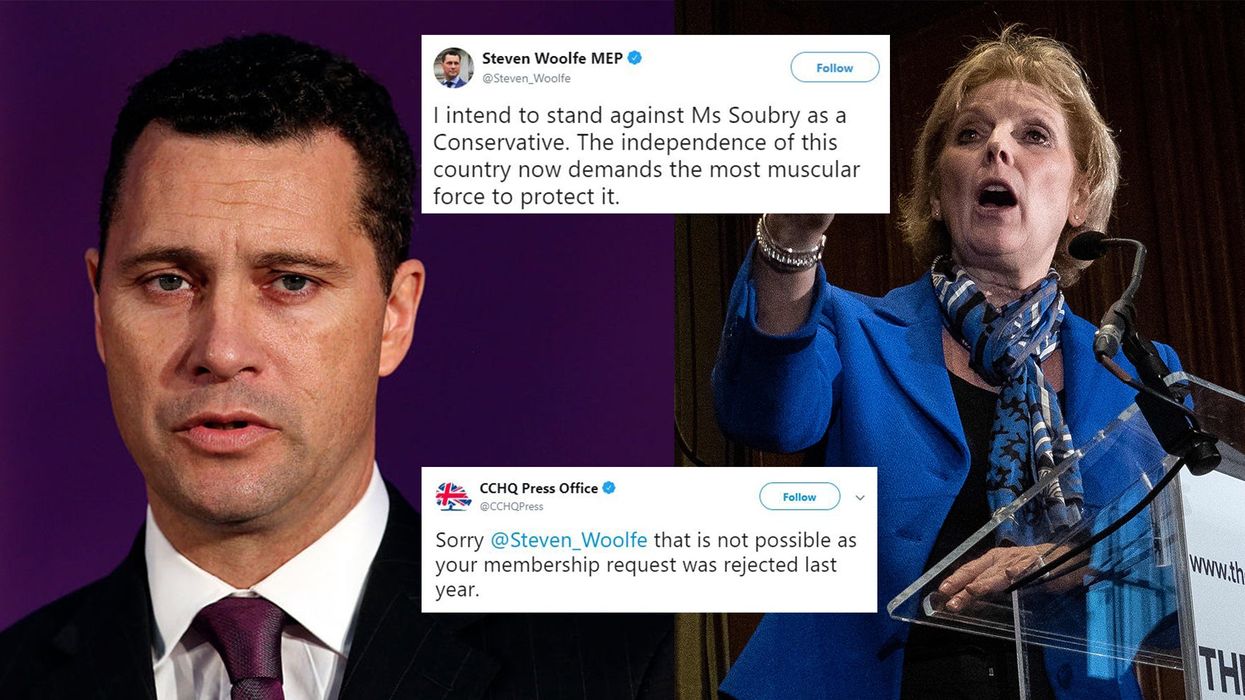 Former UKIP MEP Steven Woolfe shot down after announcement about his future
