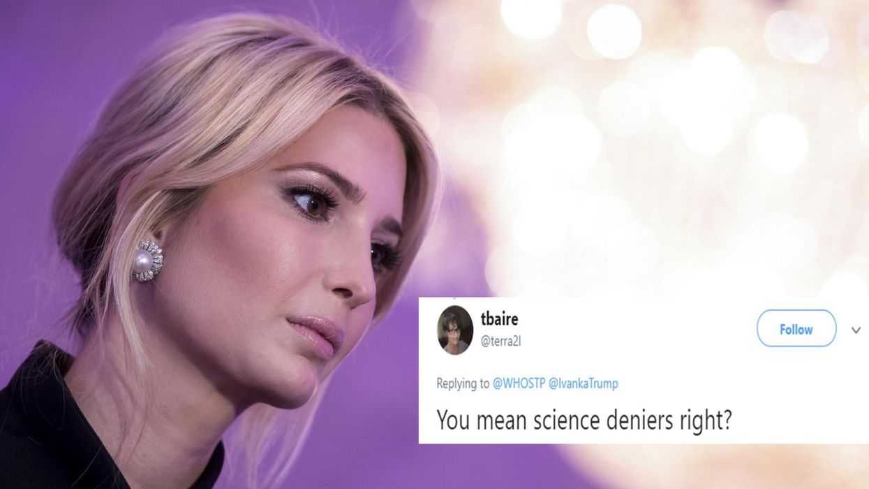 Ivanka Trump retweets praise for Trump’s administration being a ‘driver for science’ and the Internet couldn’t take it