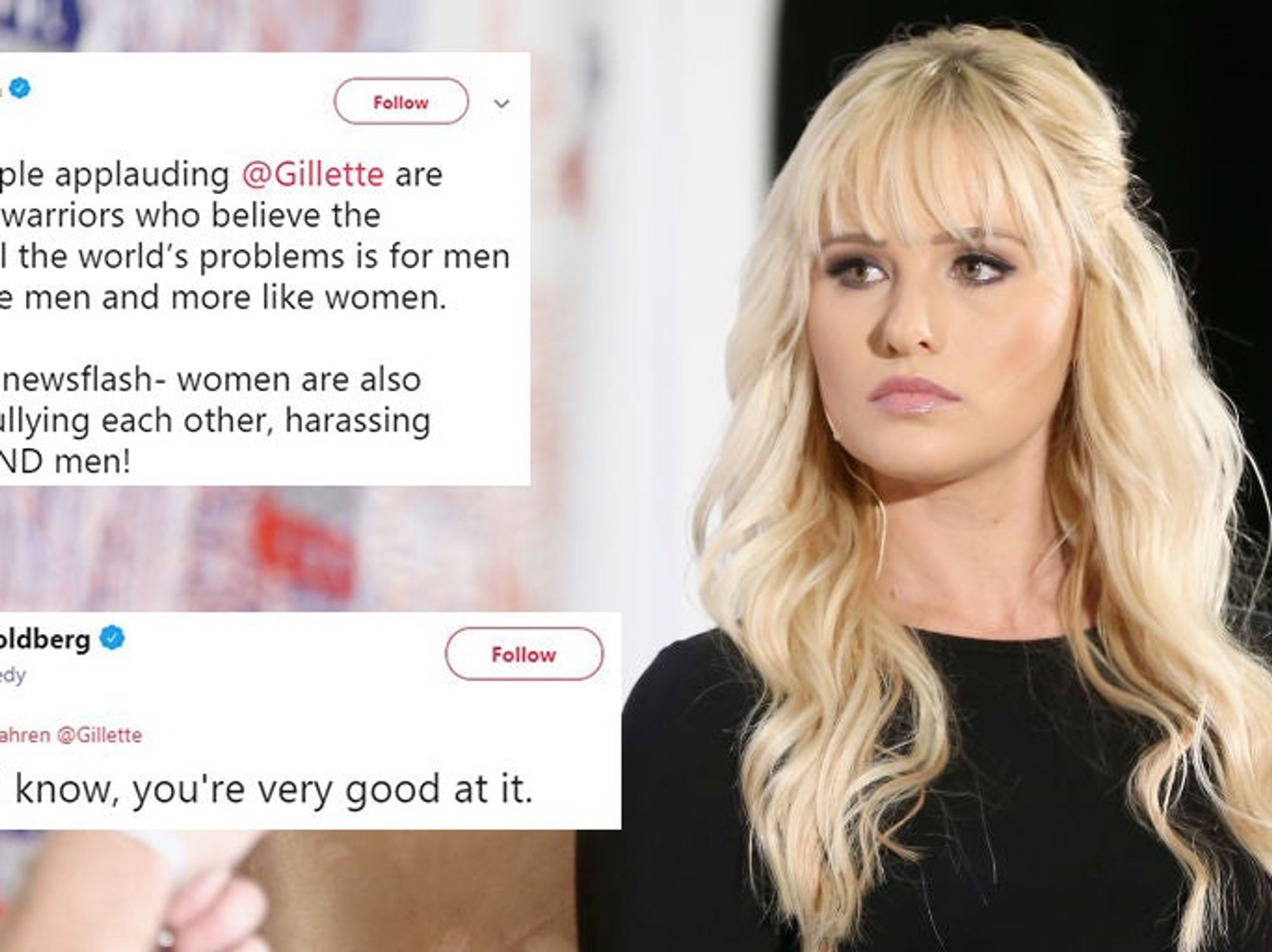 Tomi Lahren's attempt at trashing Gillette backfired badly Tomi Lahren's attempt at trashing Gillette backfired badly