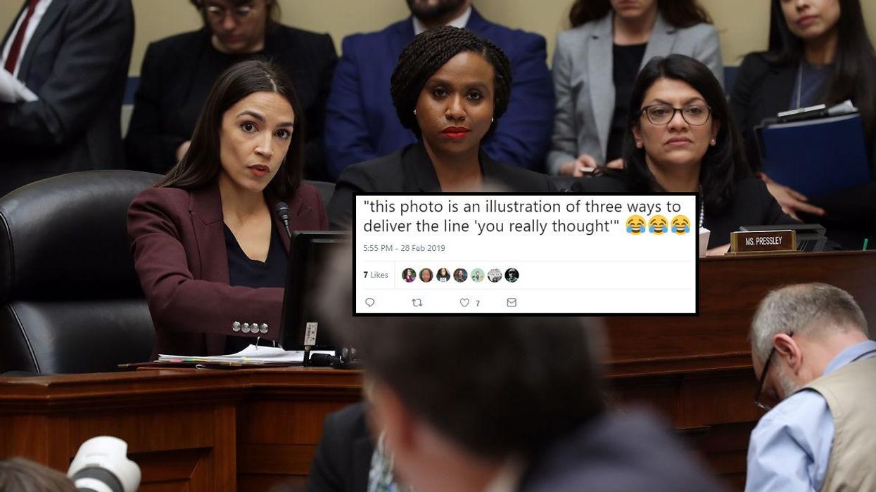 Everyone is loving this picture of Alexandria Ocasio-Cortez, Rashida Tlaib and Ayanna Pressley