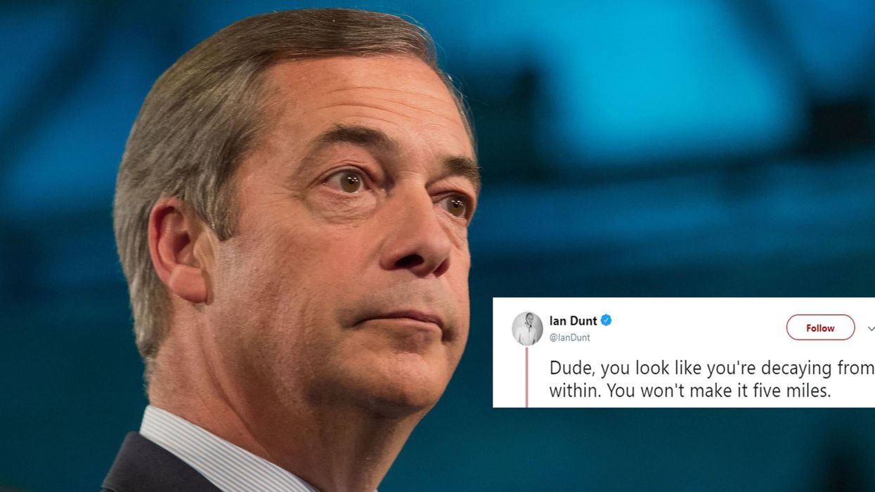 Nigel Farage announced a ‘Brexit Betrayal march’ and everyone is mocking him