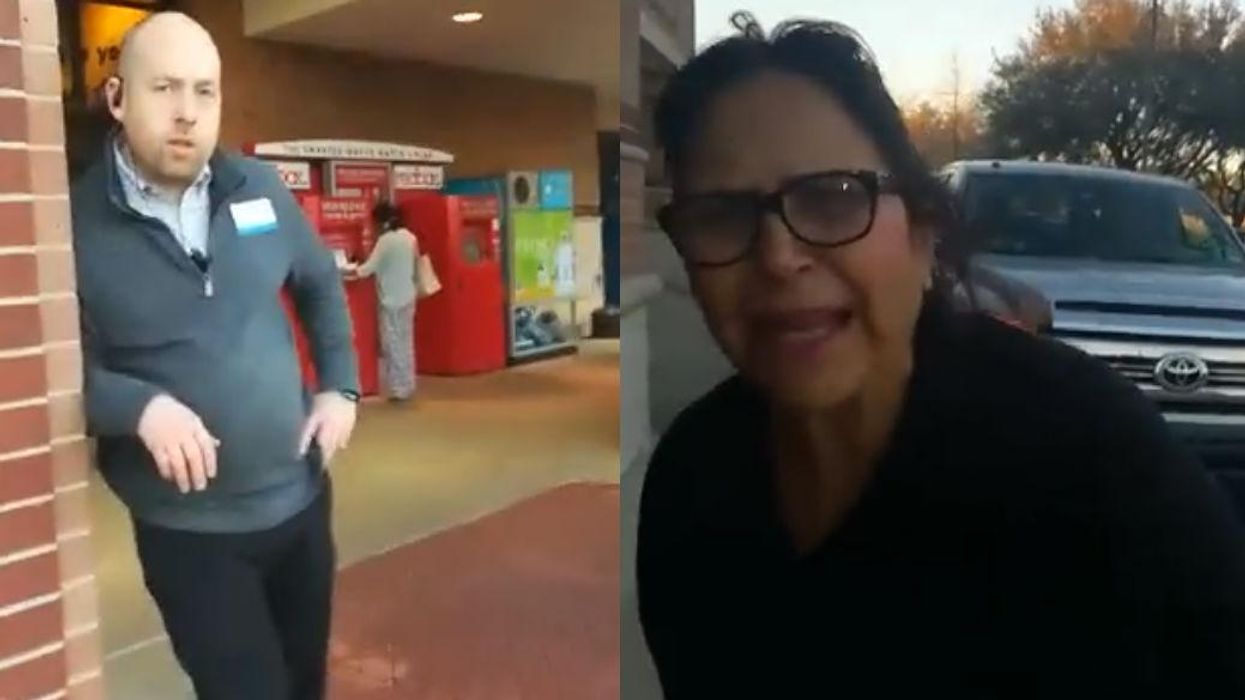 Woman filmed launching into racist tirade against Muslim woman: ‘Get the f*** back to your country’