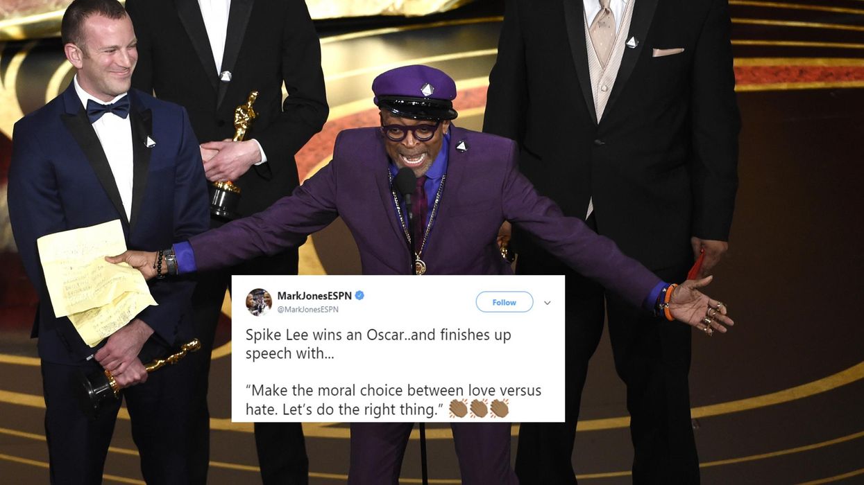 Spike Lee tells America to ‘do the right thing’ in 2020 during passionate Oscars speech