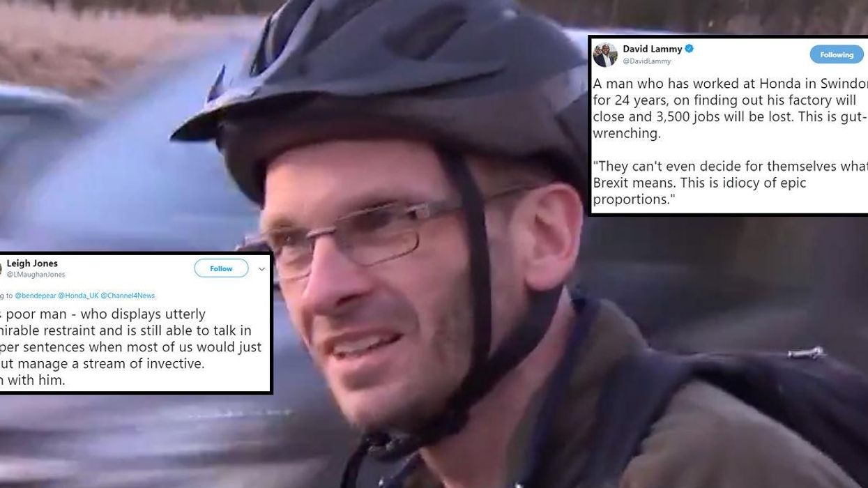 Man who worked at Honda's Swindon plant for 24 years decimates Brexiteers in just 13 seconds