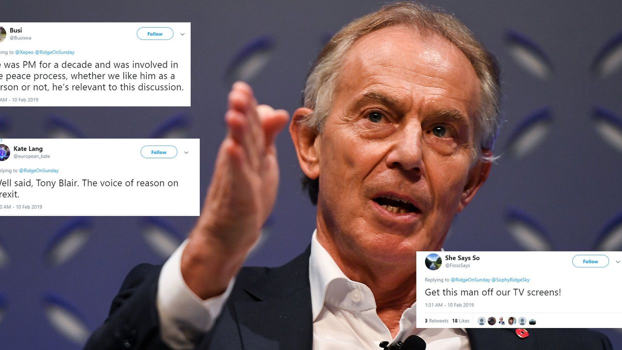 Tony Blair explains why a no-deal Brexit would be so devastating to peace in Northern Ireland