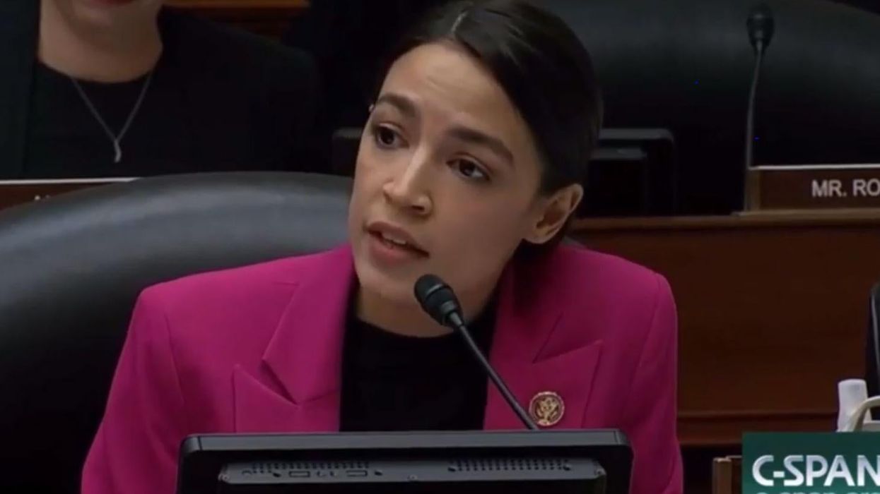 Alexandria Ocasio-Cortez brilliantly eviscerates the way politicians get elected in the US