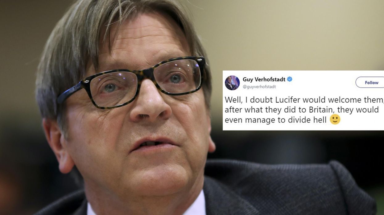Brexit: Guy Verhofstadt wonders if Leave campaigners would be 'welcomed into hell'