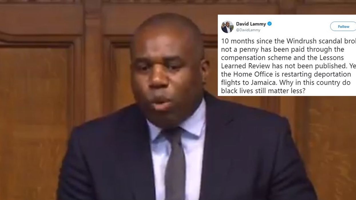 David Lammy asks why 'black lives still matter less' in the UK in passionate speech to MPs