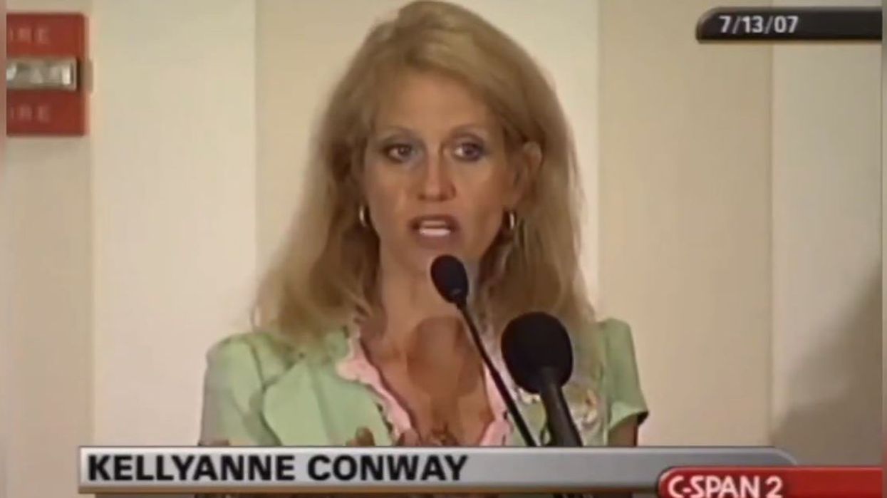 Trump aide Kellyanne Conway threatens to perform 'abortion with a gun' in resurfaced 2007 speech