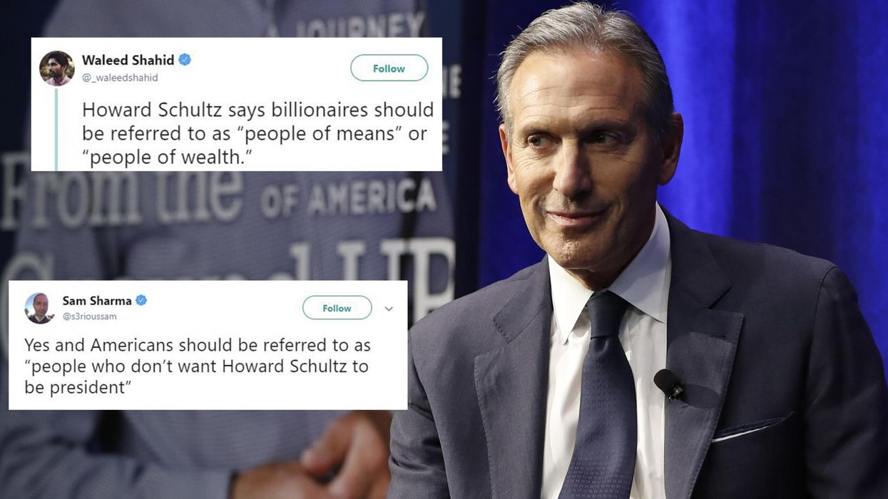 Billionaire Howard Schultz doesn't want to be called a billionaire and people are having none of it