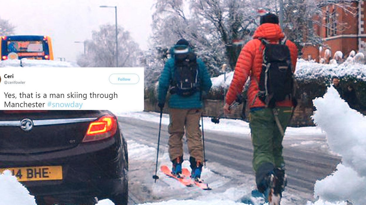 UK weather: It has started snowing and people can't cope