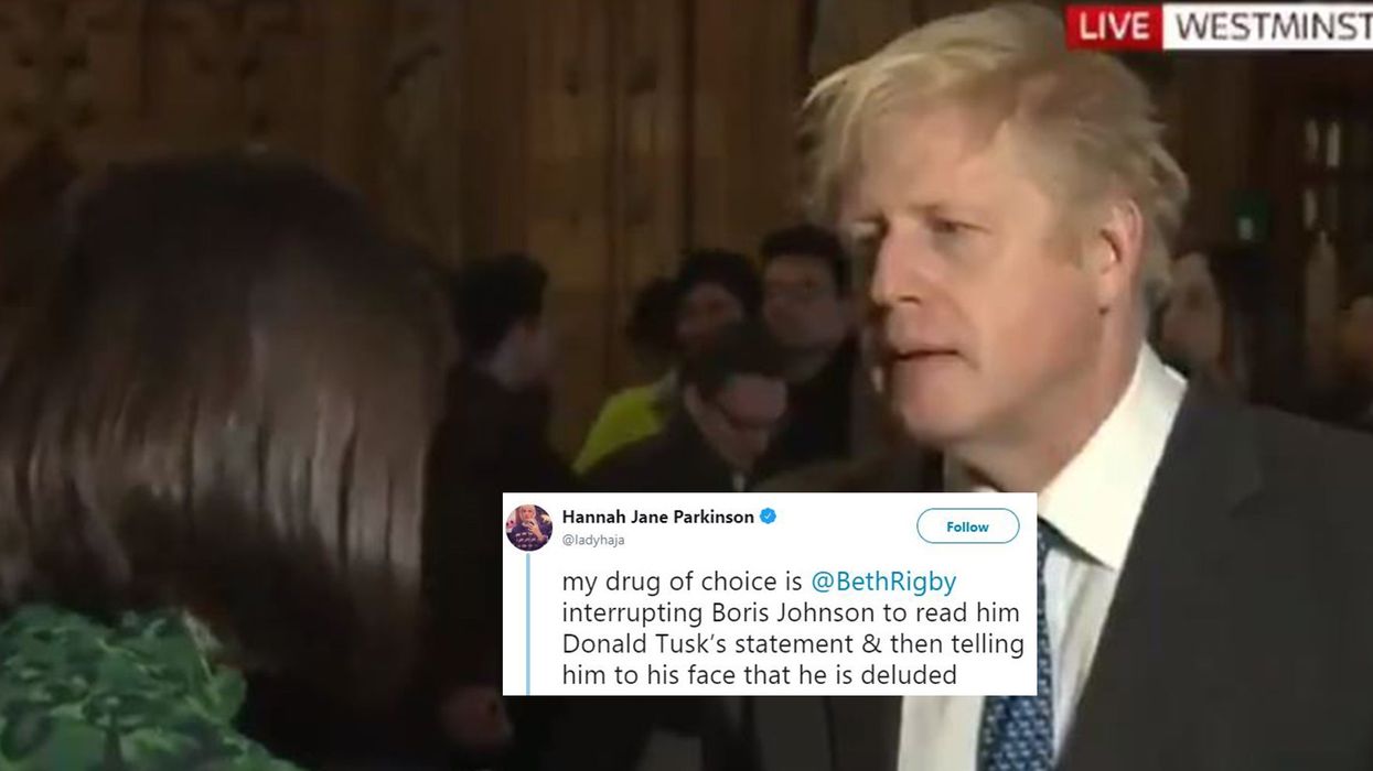 Brexit vote: Boris Johnson told on live TV that the EU will not renegotiate backstop